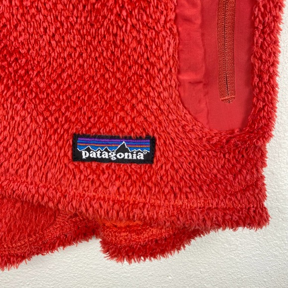 Patagonia R2 High Loft Polartec Thermal Vest Red Womens Size M Tomato Red - Picture 3 of 13